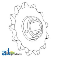Image of Gleaner C62 Combine Sprocket, Feeder Chain (SN HL26101 and greater)