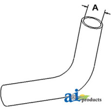 Image of Allis Chalmers | Agco Allis 5030 Compact Tractor Radiator Hose, Upper
