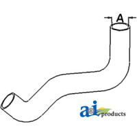 Allis Chalmers | Agco Allis 5015 Compact Tractor Radiator Hose, Lower