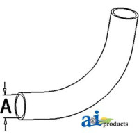 Allis Chalmers | Agco Allis 5015 Compact Tractor Radiator Hose, Upper