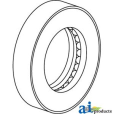 Image of White | AGCO White 6145 Tractor Bearing, Thrust Spindle (2WD)