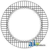 White | AGCO White 4-150 Tractor Plate, PTO Clutch