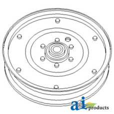 Image of Case | Case-IH 1620 Combine Pulley, Idler (SN: JJC0032630  and greater)