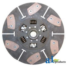 Image of Renault 551S Tractor Trans Disc: 11", feramic, 6-button, spring loaded