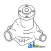 Renault Tractor Pump, Water (with D226-3 ENGINE)