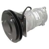 Case | Case-IH 970 Tractor Compressor, New, A6 Style with Clutch (1 groove 6.77" pulley, 12V, 10:00 coil)