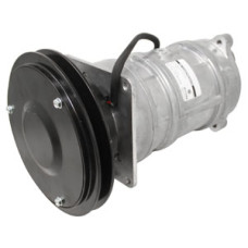 Image of Case | Case-IH 1570 Tractor Compressor, New, A6 Style w/ Clutch (1 groove 6.77" pulley, 12V, 10:00 coil)