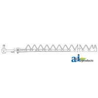 New Idea 507 Mower Conditioner 7 feet, Black 11ga under serrated, Riveted