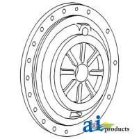 Massey Ferguson 298 Tractor Plate, Differential Carrier (LH)