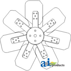 Image of Ford | New Holland 655D Industrial/Construction Fan, 7 Blade (9/1993 and greater)