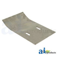 Case | Case-IH 1666 Combine Plate, Large Deflector; Grain Flow (AFS) Stainless Steel