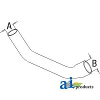 Case | Case-IH 4210 Tractor Radiator Hose, Upper