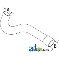 Case | Case-IH 4210 Tractor Radiator Hose, Lower
