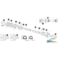 Bush Hog 3615 Rotary Cutter CV Center Body