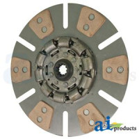 Case | Case-IH 595 Tractor Trans Disc: 12", 6-button, spring loaded