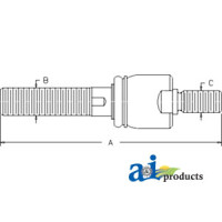 Ford | New Holland LB115B Industrial/Construction Ball Joint
