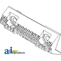 Ford | New Holland CR960 Combine Kit; Rasp Bar, Leading, (RH Rotor)