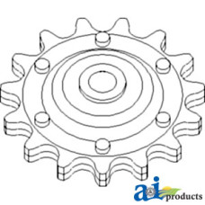 Image of Case | Case-IH 240630 Corn Head Sprocket, Driven; Auger Drive