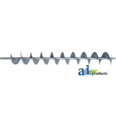 Image of Ford | New Holland CX880 Combine Auger, Grain Tank Bottom; Ext. Wear (Rear)