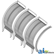 Image of Case | Case-IH 1682 Combine Concave Set; Round Bar