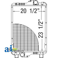 Case | Case-IH MXM155 Tractor Radiator