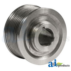 Image of Case | Case-IH MX255 Tractor Pulley, Alternator (SN: less than  JAZ135316)
