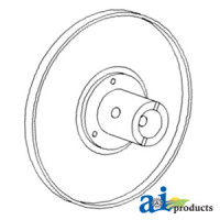 Case | Case-IH 1660 Combine Pulley, Fixed, Fan Drive, Outer (SN : JJC0038346 and greater)