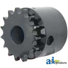 Case | Case-IH RB454 Round Baler Sprocket, Overrunning Clutch, Pickup, 15T