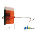 Versatile 9882 Tractor Lamp, Amber LED Flasher/Tail Light