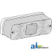 Versatile 9882 Tractor Lamp, Amber LED Flasher/Tail Light