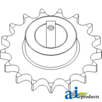 Case | Case-IH AFX8010 Combine Sprocket, Upper Clean Grain Elevator