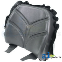 Ford | New Holland L190 Skid Steer Loader Seat, Back Cushion, Gray Vinyl