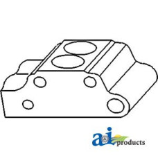 Image of Massey Ferguson 1080 Tractor Hydraulic Pump Valve Chamber Assembly