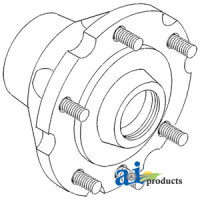 Massey Ferguson 283 Tractor Hub, Wheel (6 Bolt)