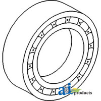 Massey Ferguson 250 Tractor Bearing, Front PTO Shaft (with 8 Speed Or Multipower Transmission)