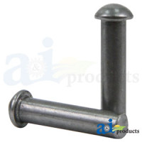 Hart Carter VARIOUS MODELS (Undefined) Oval Head Rivets, 15/16" x .211" (1lb)