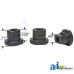 New Idea 5409 Disc Mower Nut, Disc Mower (SN  9756 - 16012)