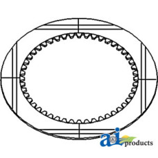 Case | Case-IH 7110 Tractor Disc, Friction, Transmission