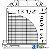 Ford | New Holland DEXTA Tractor Radiator
