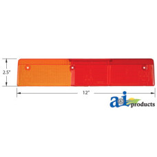 Fiat | Hesston 780 Tractor Light Lens, Rear (LH) (Olsa type)