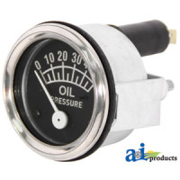 Massey Ferguson 65 Tractor Gauge, Oil Pressure (50 lb)