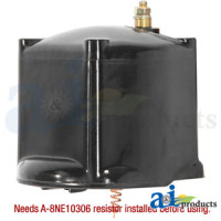 Ford | New Holland 9N Tractor Coil, Front Mount Distributor (12 Volt) (SN  less than 263843 CONVERTED TO 12 VOLT SYSTEM)