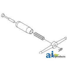 Image of Ford | New Holland 2N Tractor Hydraulic Valve Assembly (39-47, FOR 9N600 PUMP ASSY.)