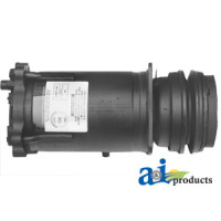Massey Ferguson 1085 Tractor Compressor, New, A6 Style with Clutch (1 groove 5.75" pulley, 12V, 10:00 coil)