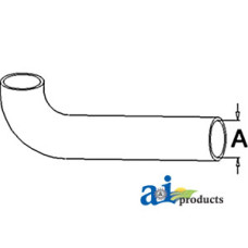 Case | Case-IH 2290 Tractor Radiator Hose, Upper