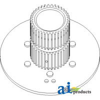 Case | Case-IH 4694 Tractor Sun Gear Assembly (C1 Clutch)