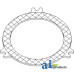 Case | Case-IH 2390 Tractor Plate, Clutch without Tabs; C1