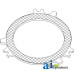 Case | Case-IH 4490 Tractor Plate, Clutch with Tabs; C1