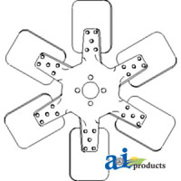 Case | Case-IH 500B Tractor Fan, 6 Blade (Gas SN  6095009 and greater)