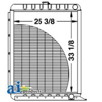 Case | Case-IH 1640 Combine Radiator (SN  less than JJC0034705)